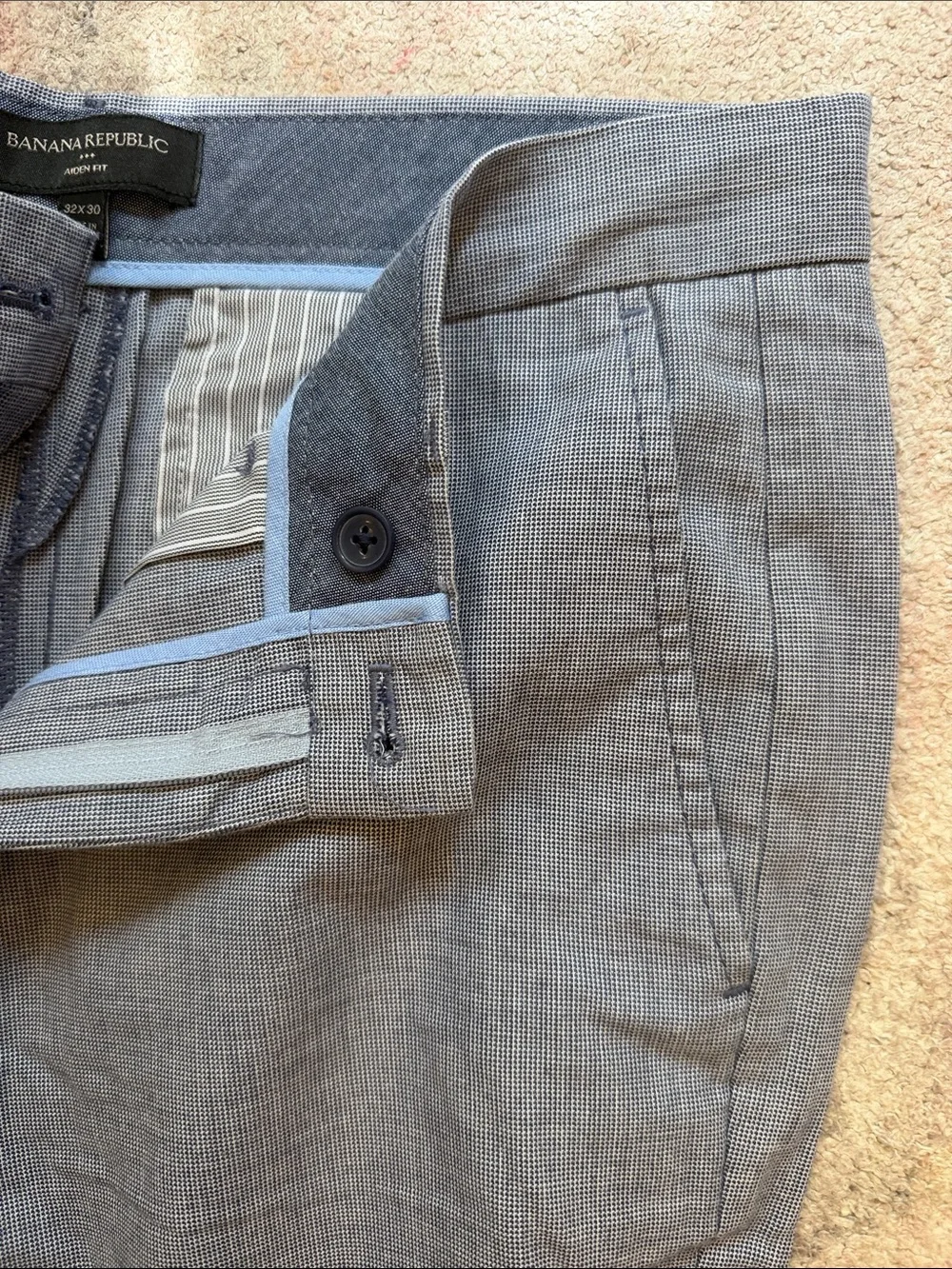 Banana Republic Gray Slim Dress Chinos